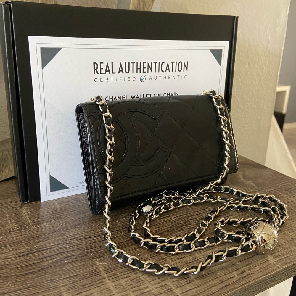 🖤Chanel Cambon Quilted Wallet Revamp Chain Crossbody to Belt Bag On Shoulder